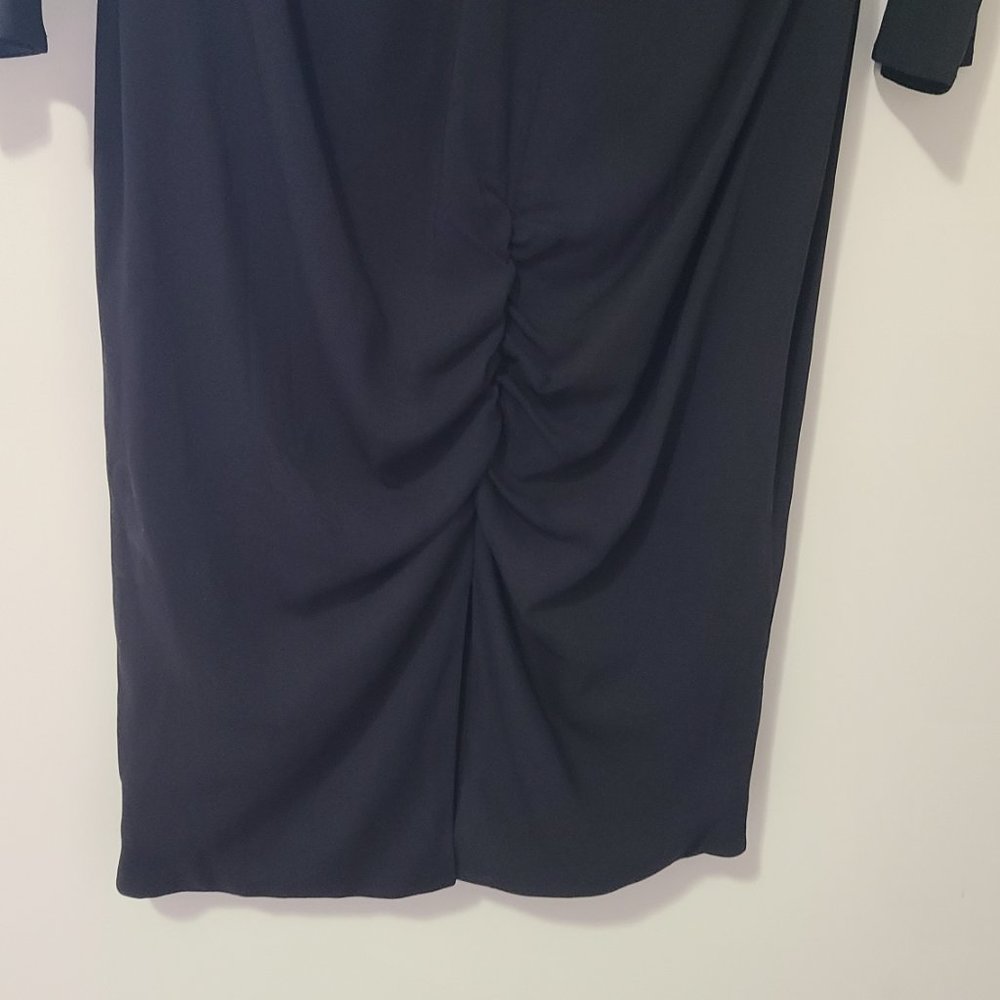 Versace Medusa Long Sleeve Size 8 Midi Dress - Picture 9 of 16